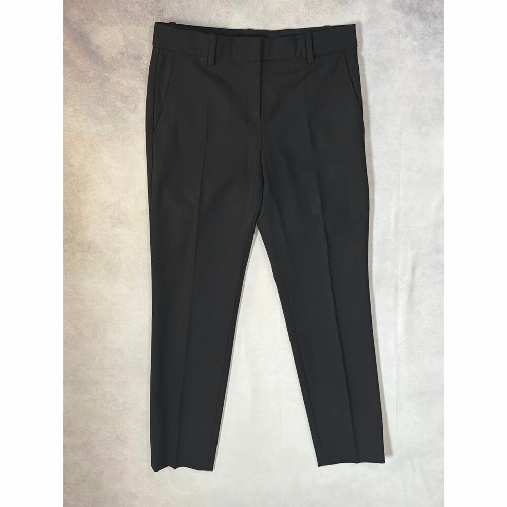 Theory Wool Ankle Dress Pants Black Size 00